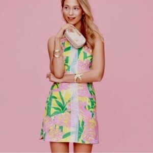 Lilly Pulitzer for Target Flamingo Fan print kids size XL (14-16)